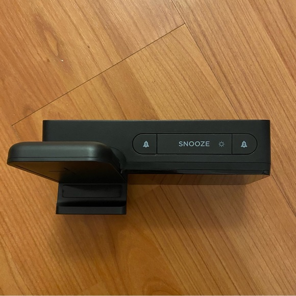 Alarm Clock with Phone Charger - Picture 2 of 7